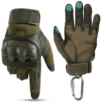 Load image into Gallery viewer, Touch Screen Tactical Gloves PU Leather Army Military Combat Airsoft Sports Cycling Paintball Hunting Full Finger Glove Men
